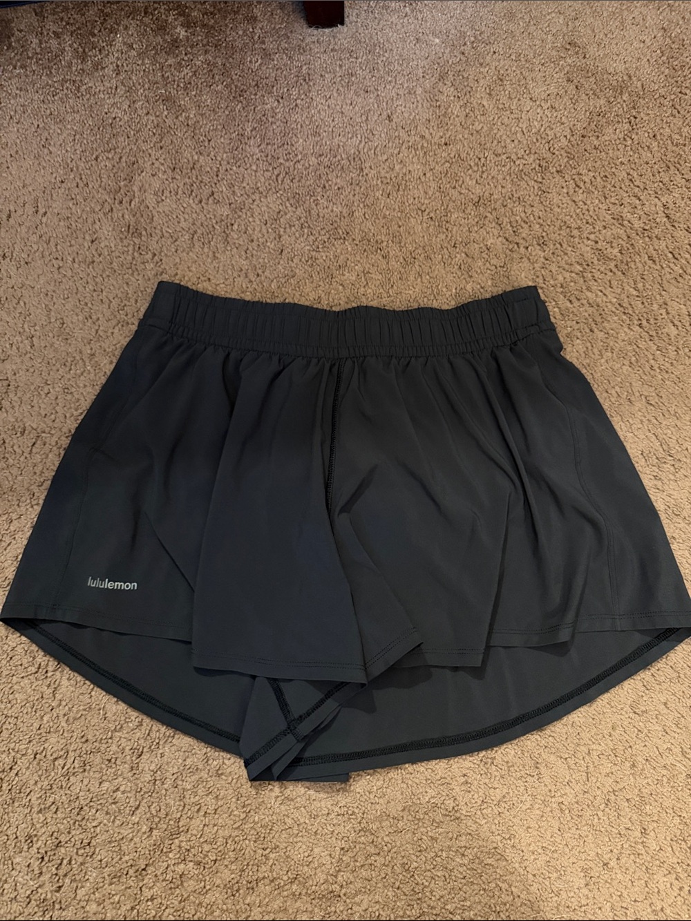 lululemon athletica Women's Black Athletic Shorts